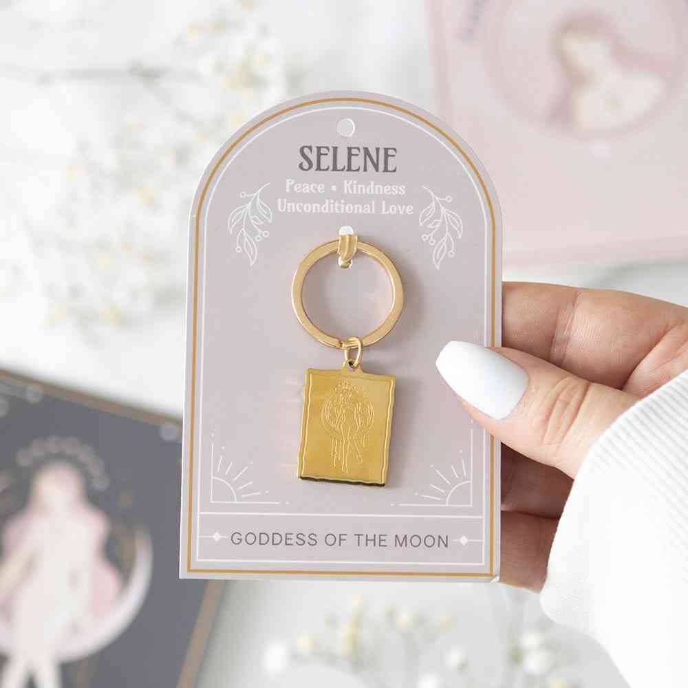 Something Different - Selene Goddess Talisman Sleutelhanger - Goudkleurig